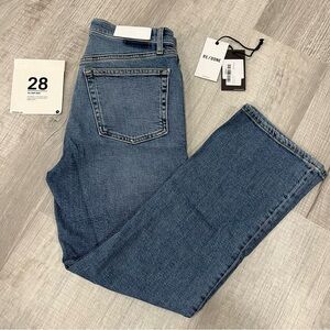 Re/Done 70s Crop Boot Leg Jeans